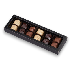 Caja 12 bombones solidos - Caramel Chocolatería