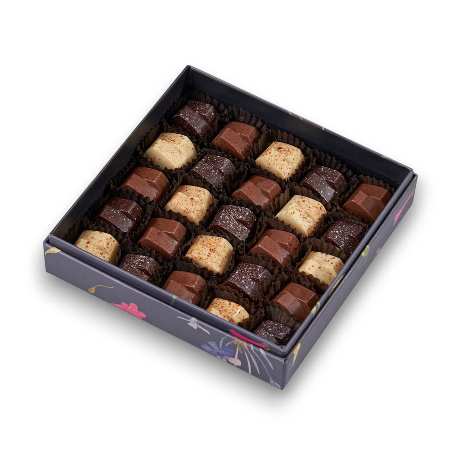 Caja 25 bombones solidos - Caramel Chocolatería