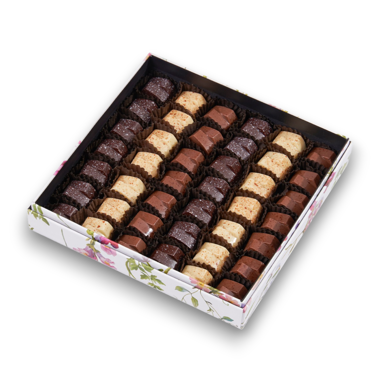 Caja 42 bombones solidos - Caramel Chocolatería
