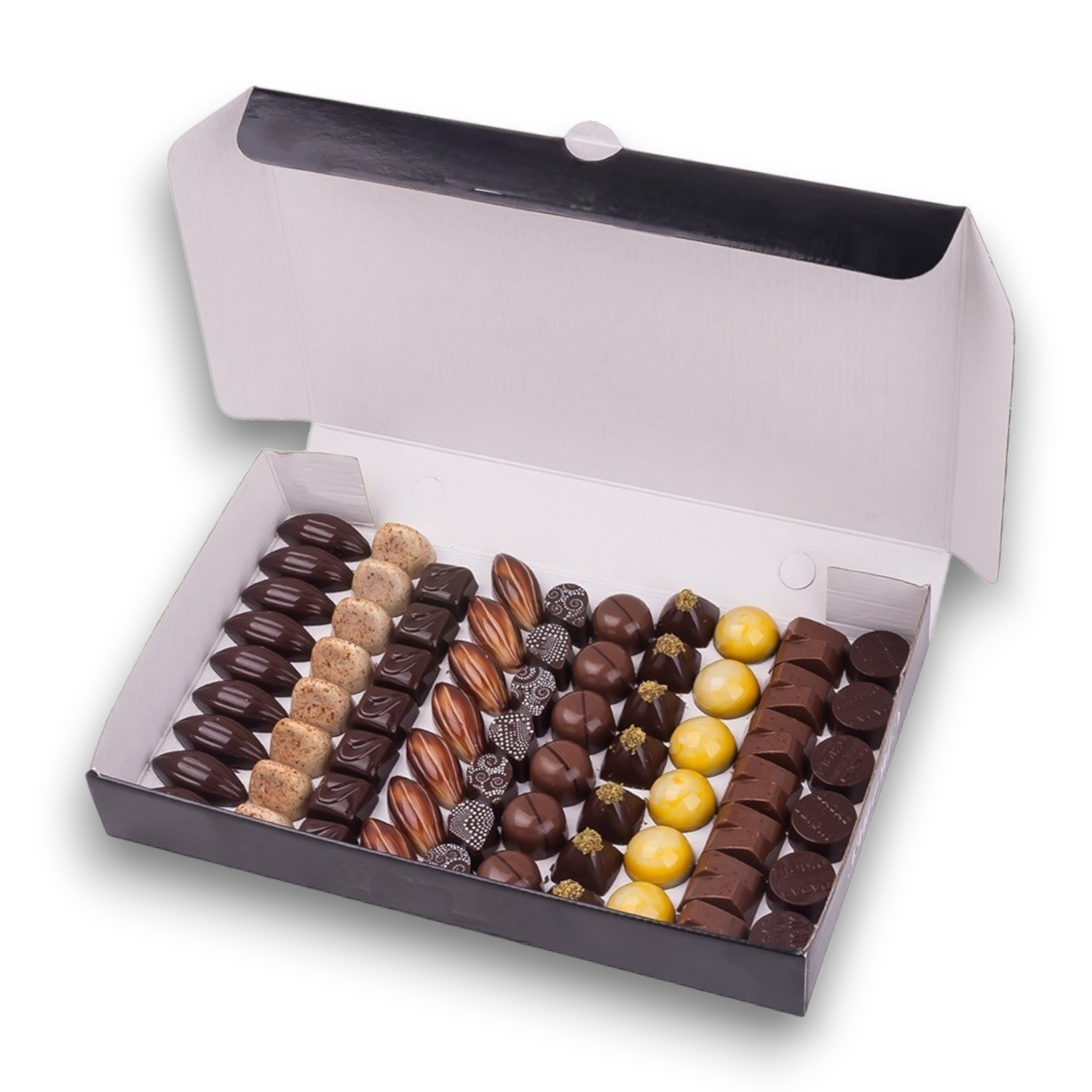 Caja banqueteria bombones 150 unidades - Caramel Chocolatería