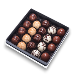 Caja 20 volcanes rellenos - Caramel Chocolatería