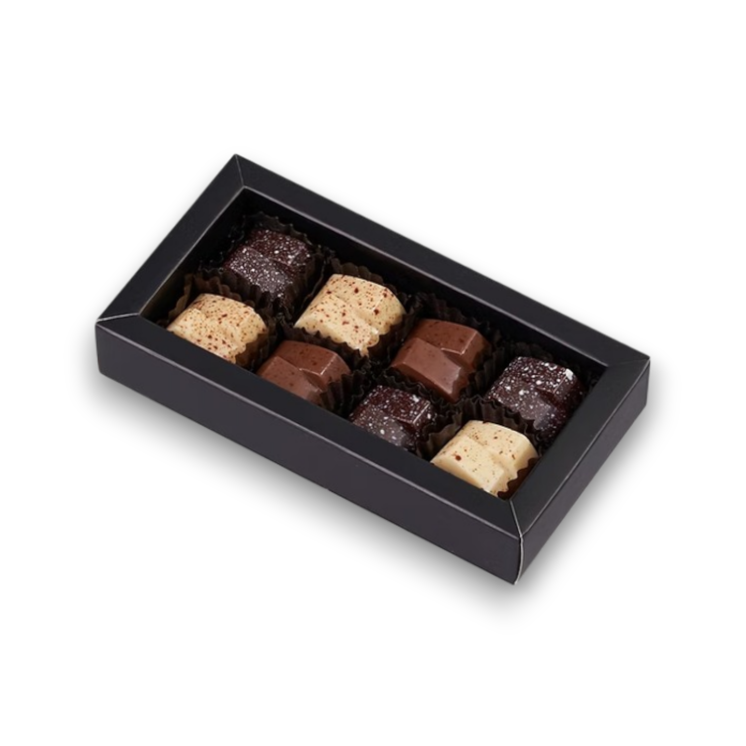Caja 8 bombones solidos - Caramel Chocolatería