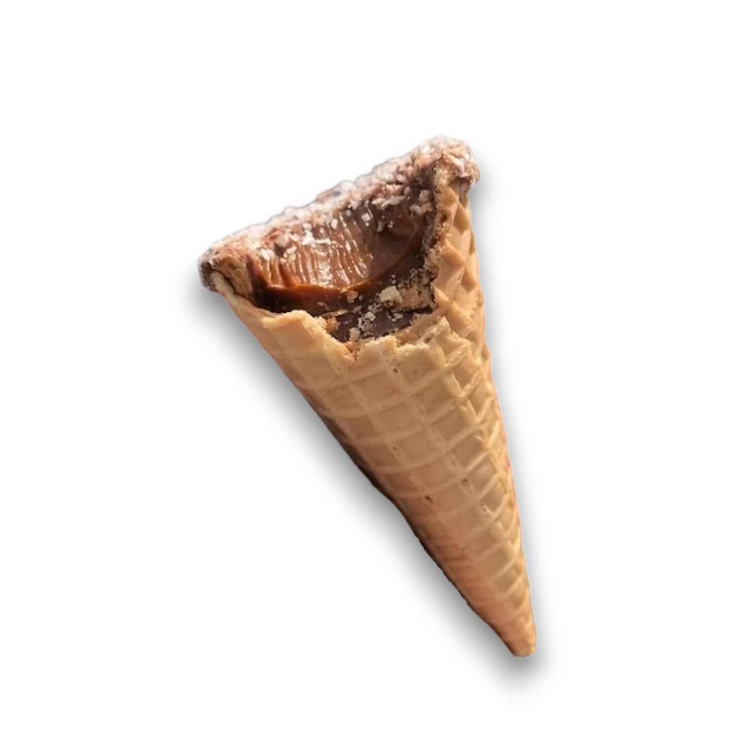 Cono relleno dulce de leche - Caramel Chocolatería