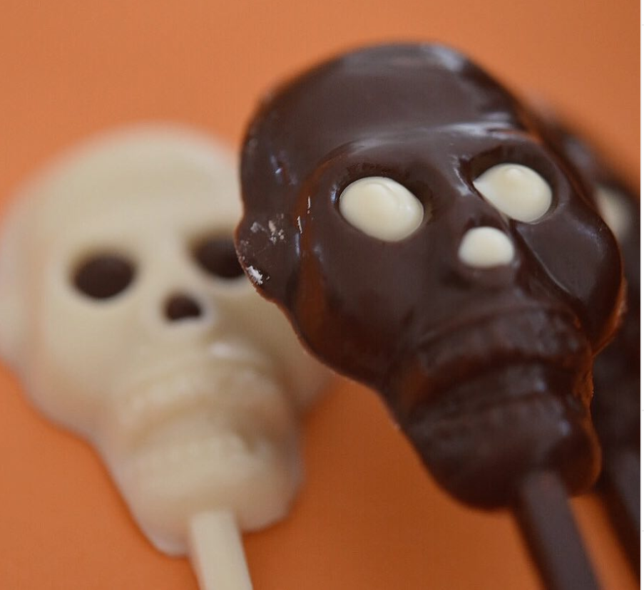 Paleta de calavera Sin azucar